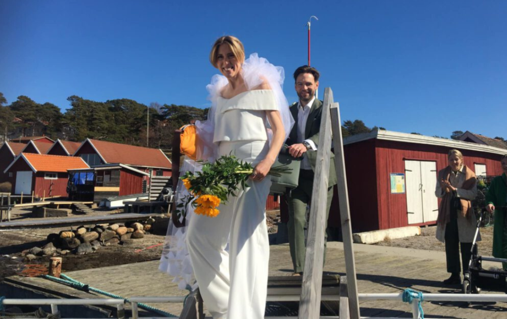 Bröllop i Bohuslän på västkusten - Romantiskt skärgårdsbröllop och bröllopfest på skärgårdsbåt