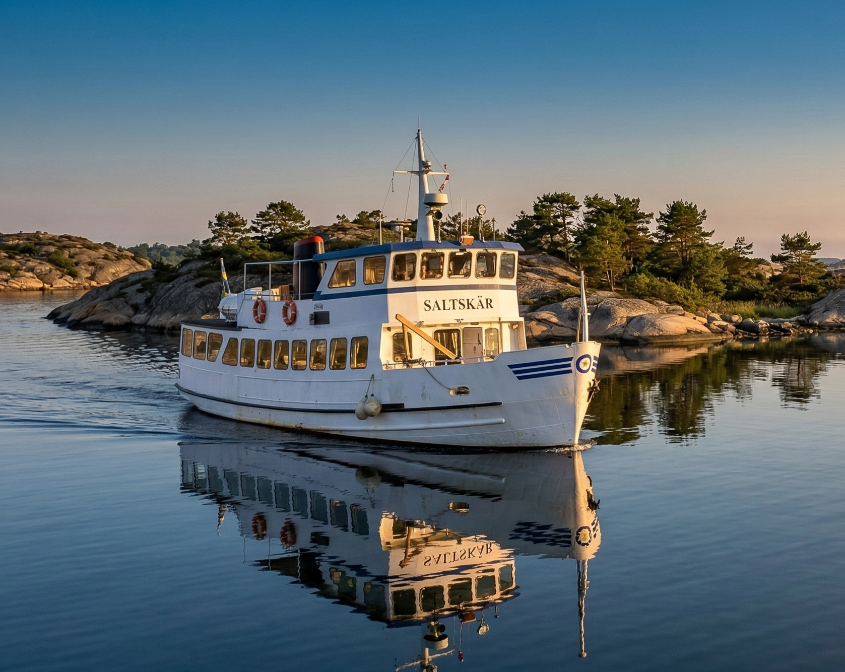 M/S Saltskär i Bohusläns skärgård